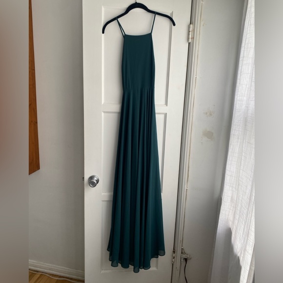 Lulus Mythical Kind of Love Dark Green Maxi Dress - Picture 5 of 10